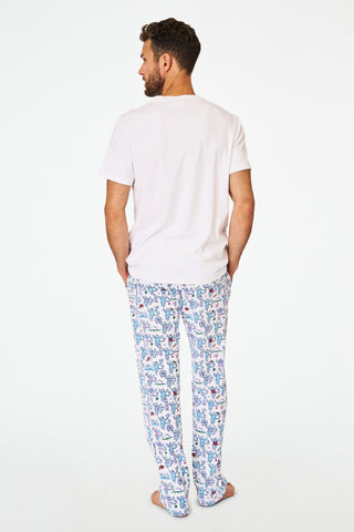 Roller Rabbit Chicago Blue Monkey Simon Pant