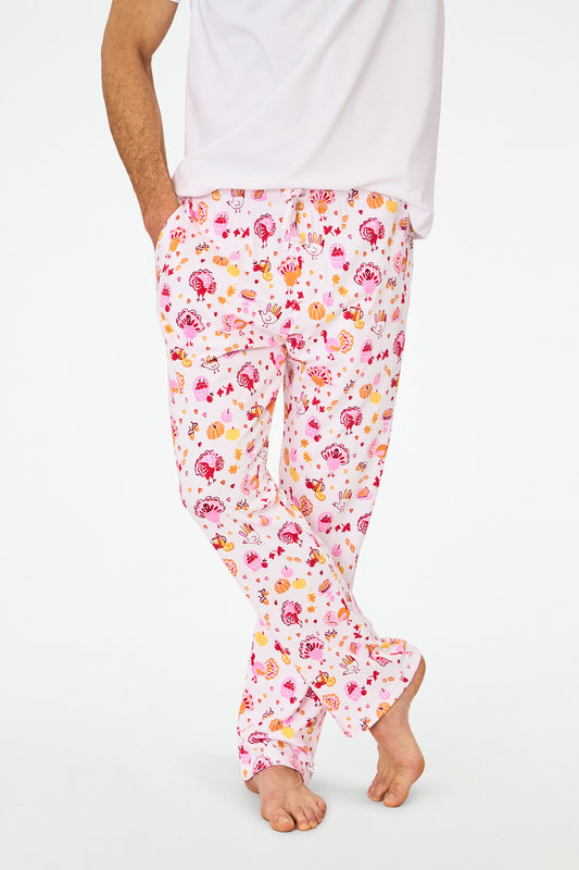 Roller Rabbit Men's Orange Fall-A-Palooza Troy Pajamas view 2