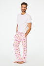Roller Rabbit Men's Orange Fall-A-Palooza Troy Pajamas