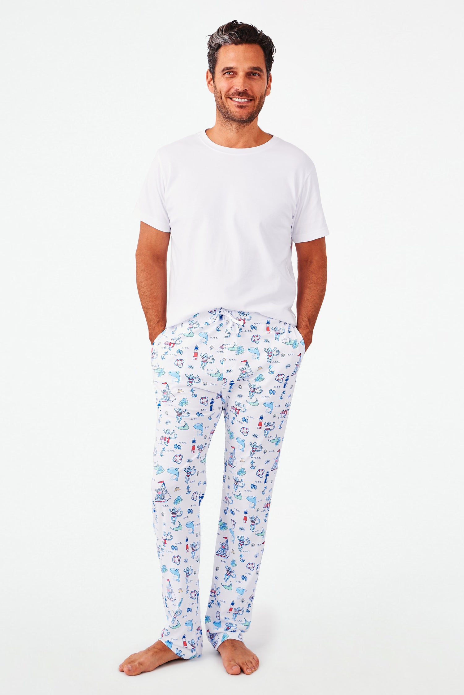 Roller Rabbit Mens Nantucket Monkey Simon Pant