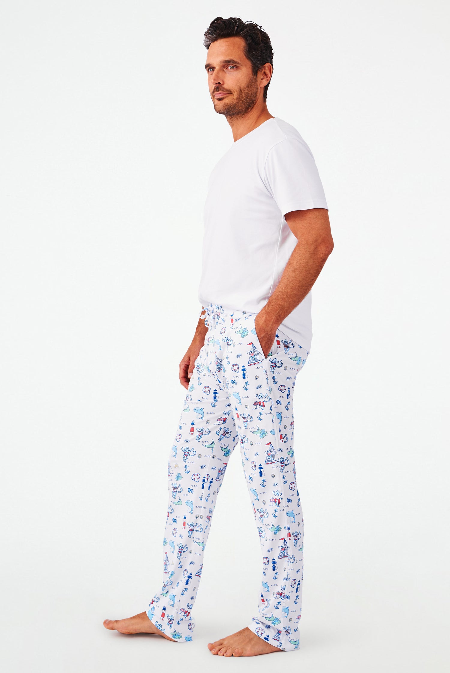 Roller Rabbit Mens Nantucket Monkey Simon Pant