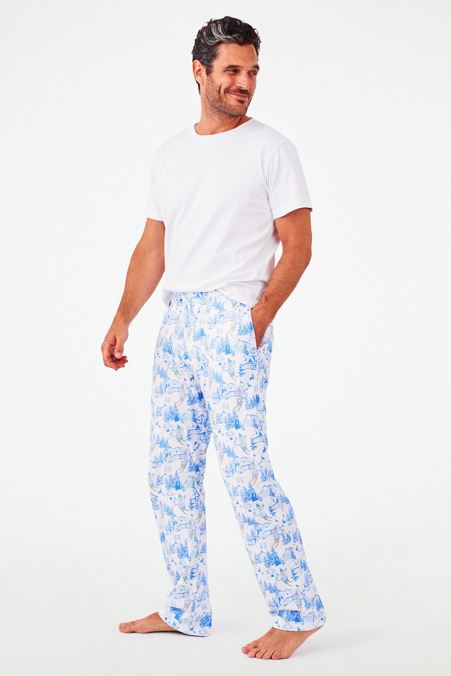 Roller Rabbit Mens Ski Toile Simon Pant