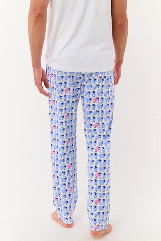 Roller Rabbit Blue Mens Sammy The Sheep Simon Pant