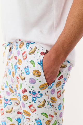 Roller Rabbit Blue Mens New York Nosh Troy Pajamas