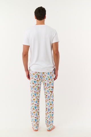 Roller Rabbit Blue Mens New York Nosh Troy Pajamas