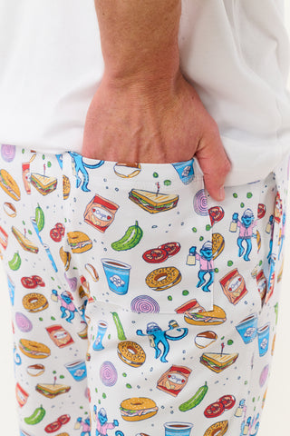 Roller Rabbit Blue Mens New York Nosh Troy Pajamas