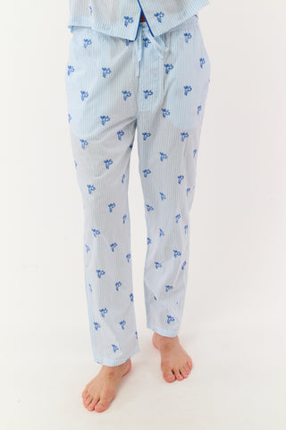 Mens Mini Monkey Stripe Loungewear