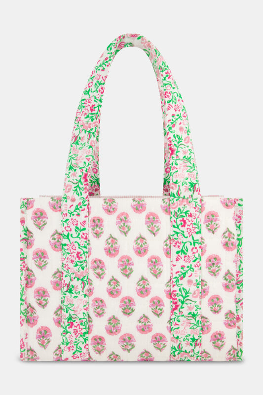 Roller Rabbit Daisy Paisley Mini Quilted Tote view 1