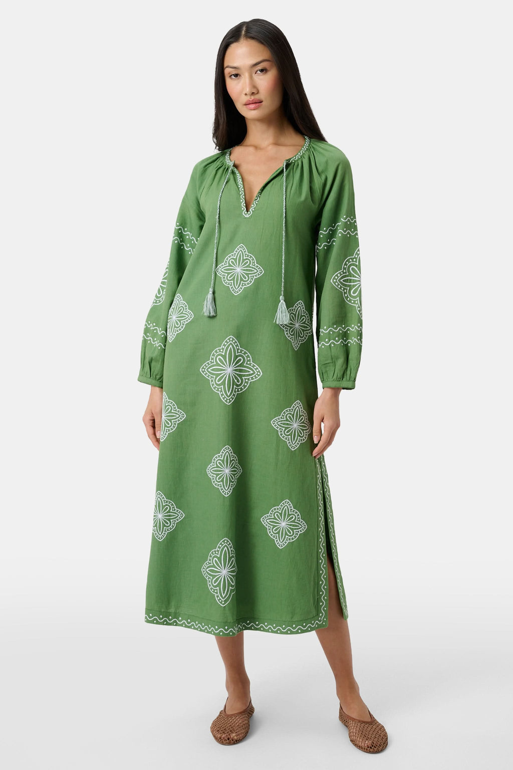 Monaco Geo Shiv Caftan | Roller Rabbit
