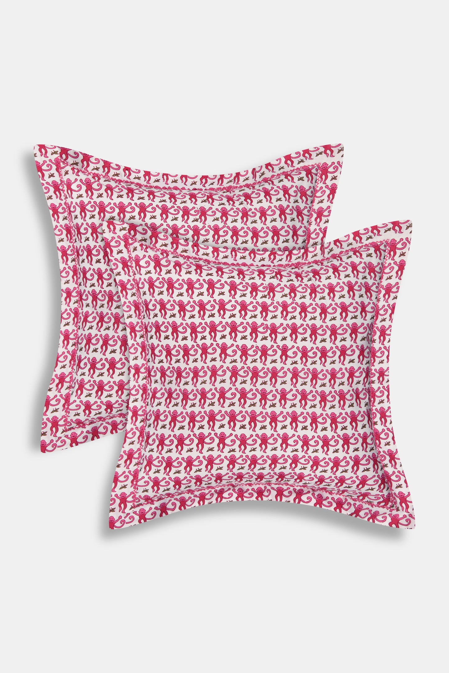 Monkey Pillowcase Set