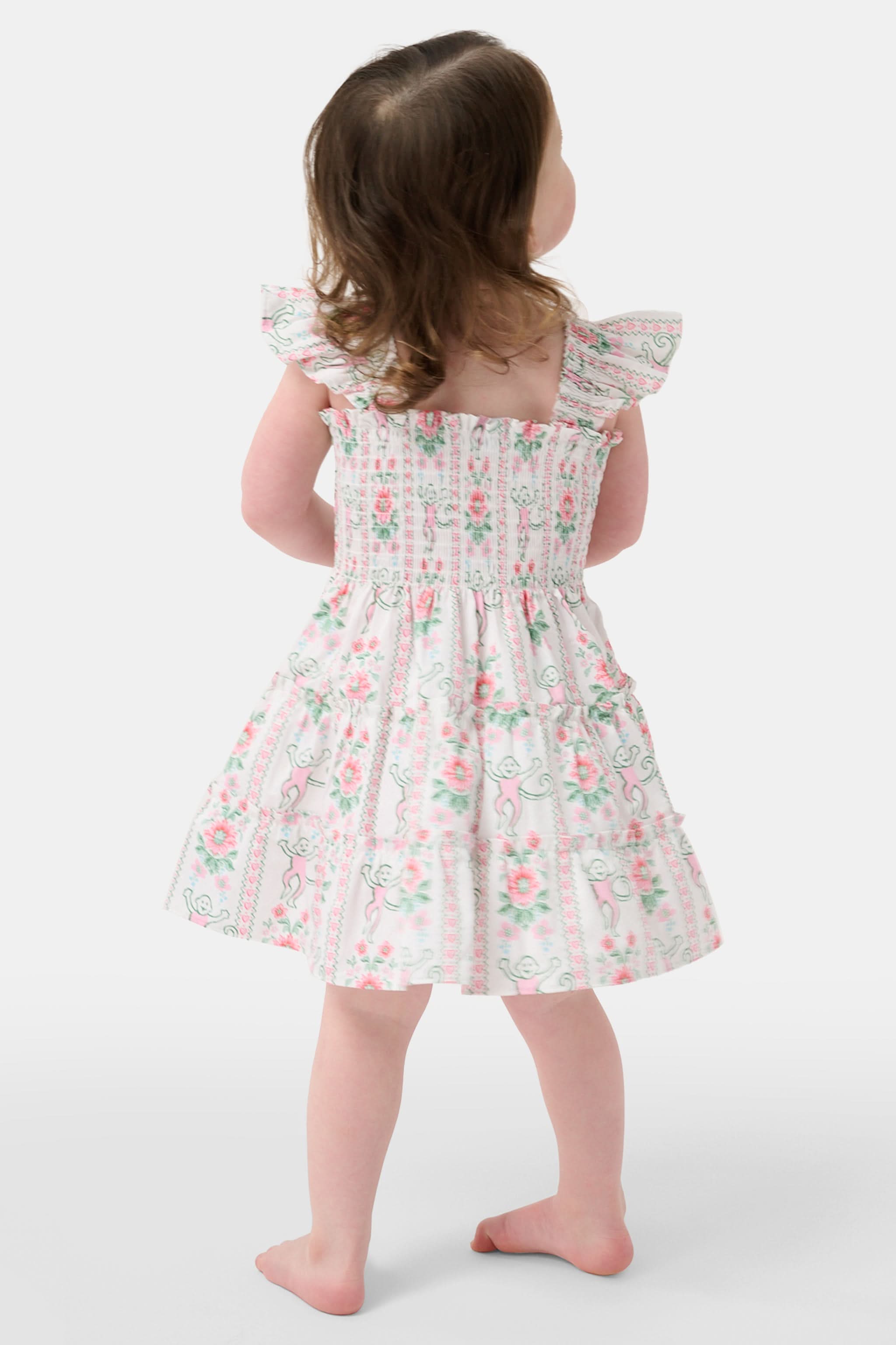 ellie nap dress Kids Monkey Block Stripe Tiny Ellie Nap Dress