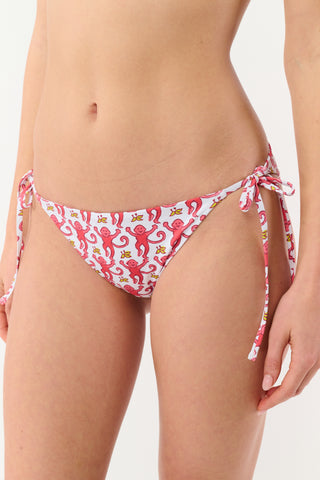 Monkey/Hearts Serena Bikini Bottom