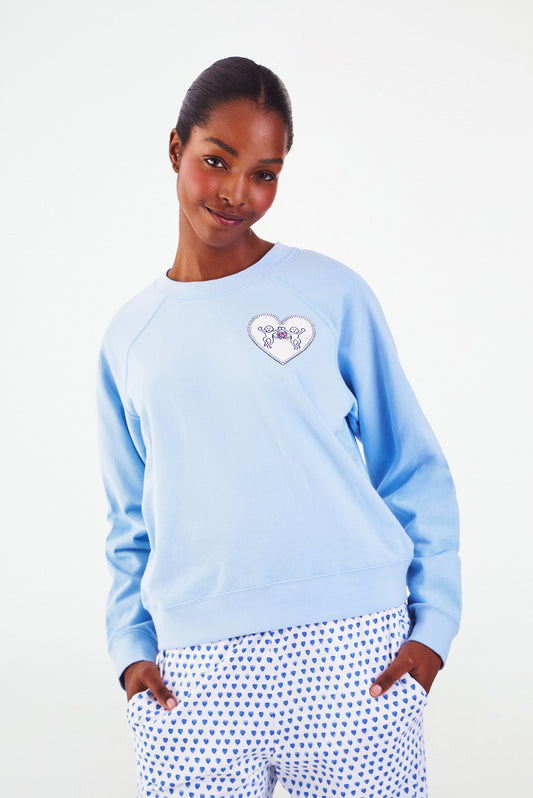 Roller Rabbit Monkey Love Sweatshirt