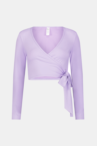 Roller Rabbit Lavender Morgan Wrap Top