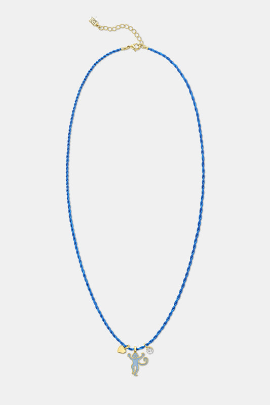 Monkey Cord Necklace view 2