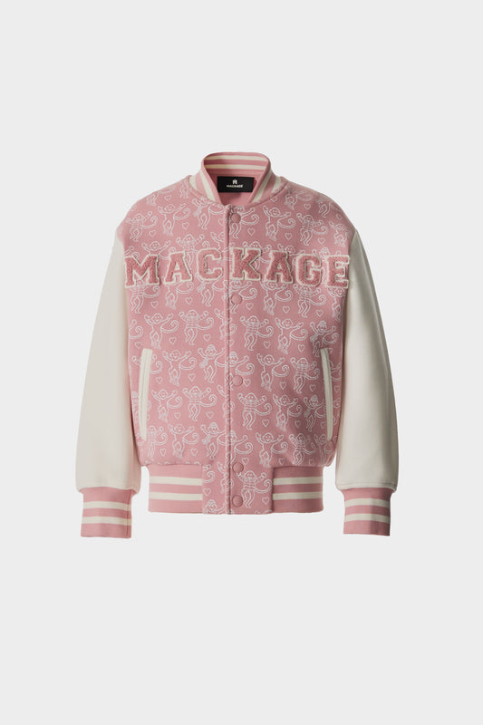 Kids Mackage Monkey Bomber Jacket view 2
