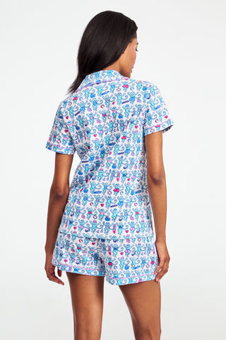 Newport Beach Monkey Polo Pajamas