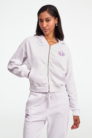 O.C. Monkey Cropped Zip Up