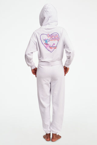 O.C. Monkey Cropped Zip Up