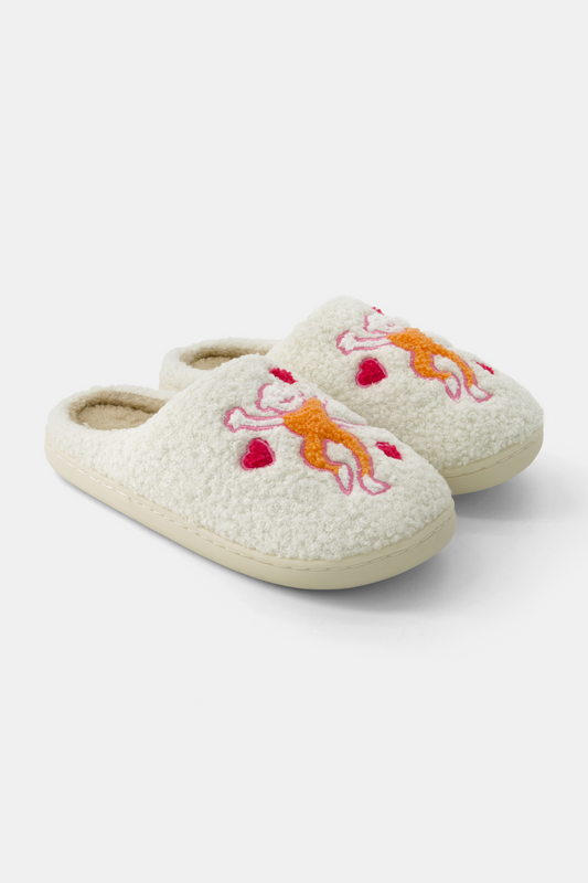 Monkey Fuzzy Slippers view 1