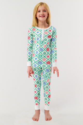 Kids Ornament Trellis Pajamas