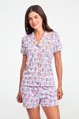 Palm Beach Monkey Polo Pajamas