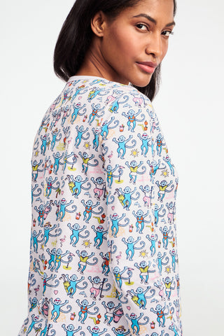 Palm Beach Monkey Pajamas
