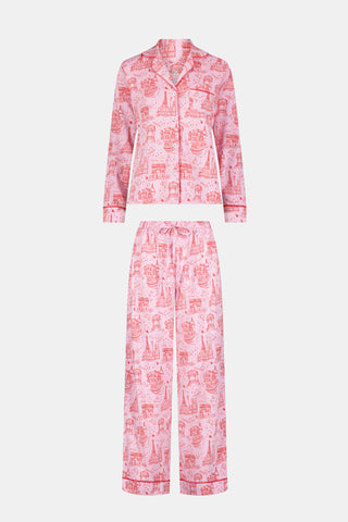 Roller Rabbit Lilac Coucou Lindy Lounge Set