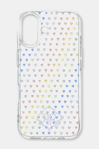 Roller Rabbit Disco Hearts iPhone Case