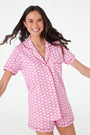 Roller Rabbit Pink Hathi Polo Pajamas