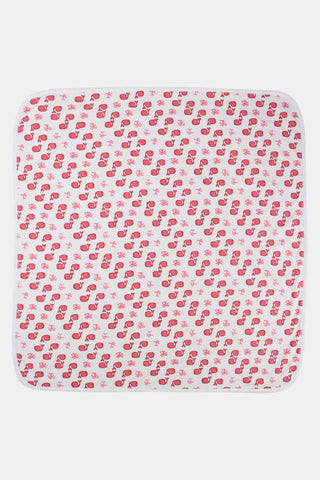 Roller Rabbit Pink Infant Moby Receiving Blanket