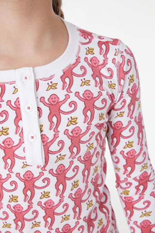 Kids Monkey Pajamas