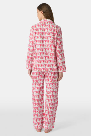 Roller Rabbit Pink Monkey Loungewear