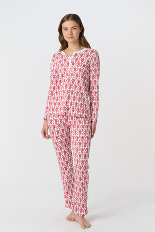 Roller Rabbit Pink Monkey Pajamas