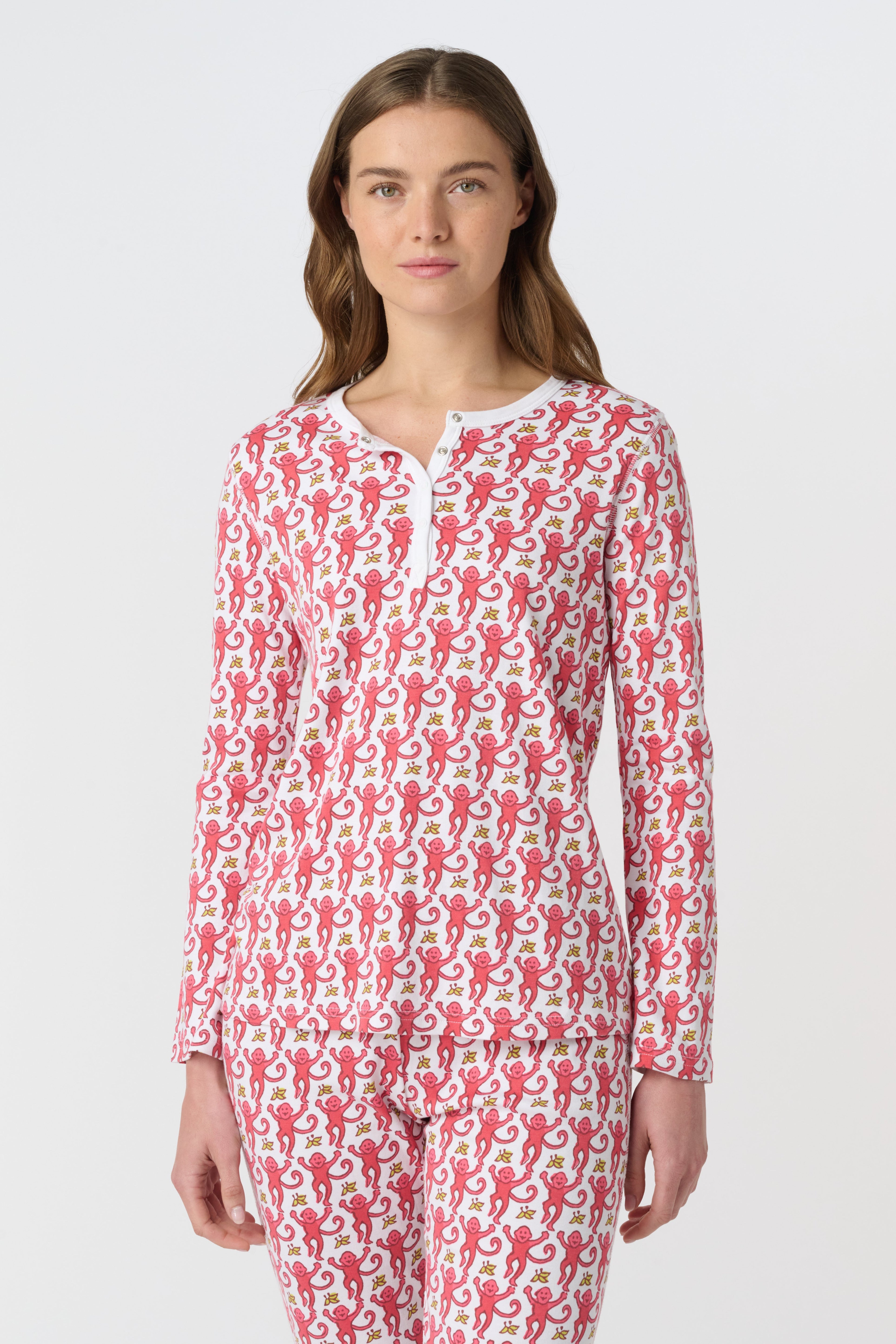 Pink Monkey Pajamas Roller Rabbit Pink Monkey Pajamas Roller Rabbit