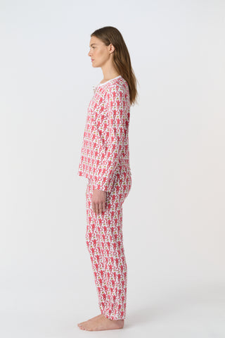 Roller Rabbit Pink Monkey Pajamas