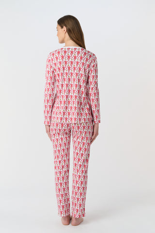 Roller Rabbit Pink Monkey Pajamas