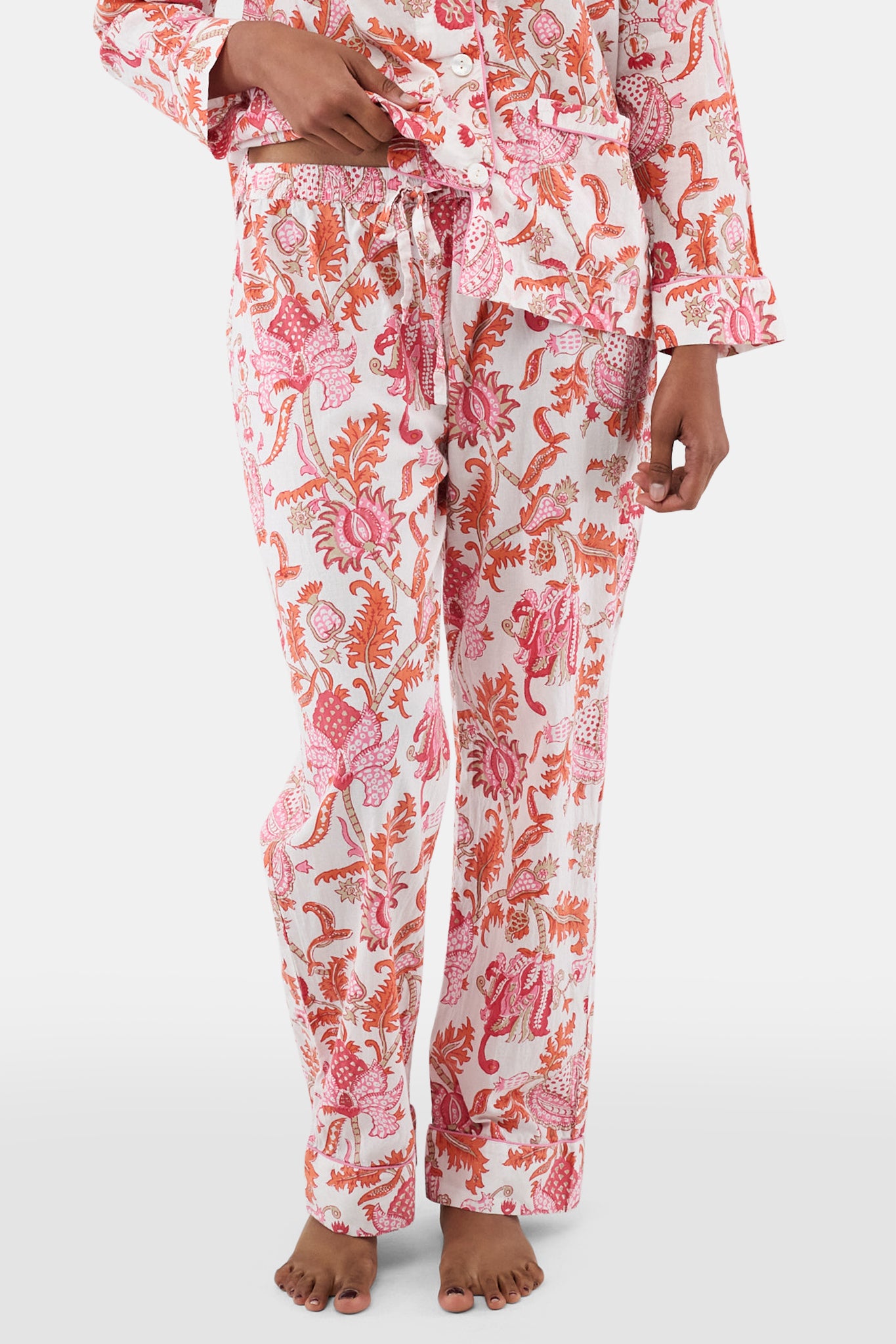 Roller Rabbit Orange Amanda Loungewear view 5