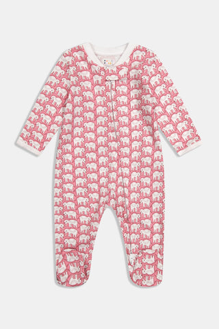 Infant Hathi Zipper Footie