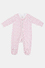 Roller Rabbit Pink Hearts Infant Footie Zipper Pajama