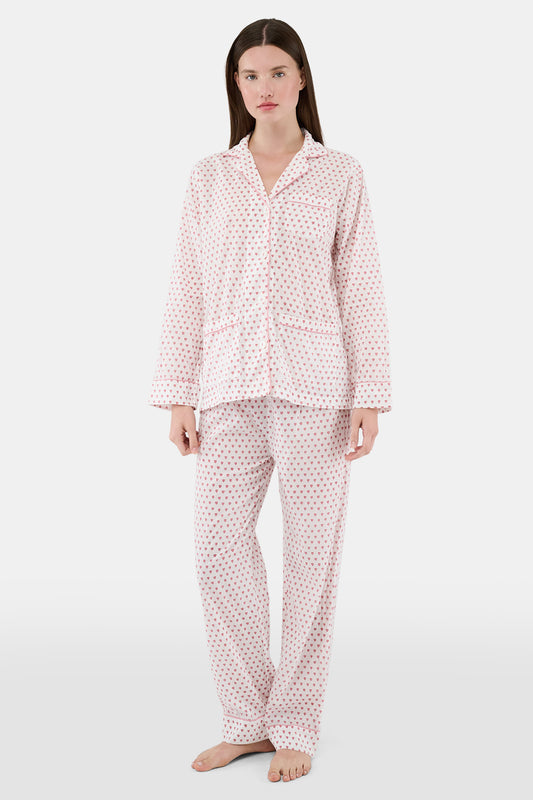 Roller Rabbit Women's Pink Hearts Loungewear view 1