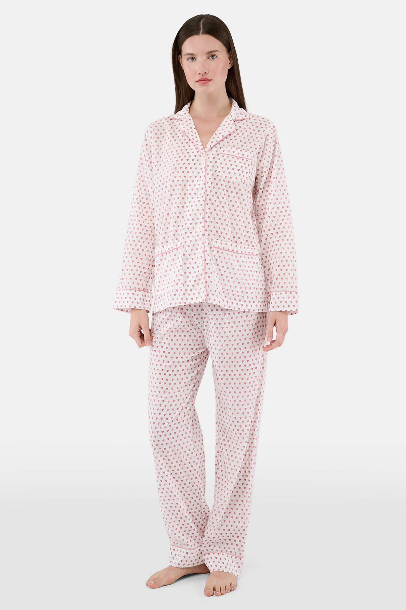 Roller Rabbit Women's Pink Hearts Loungewear view 3