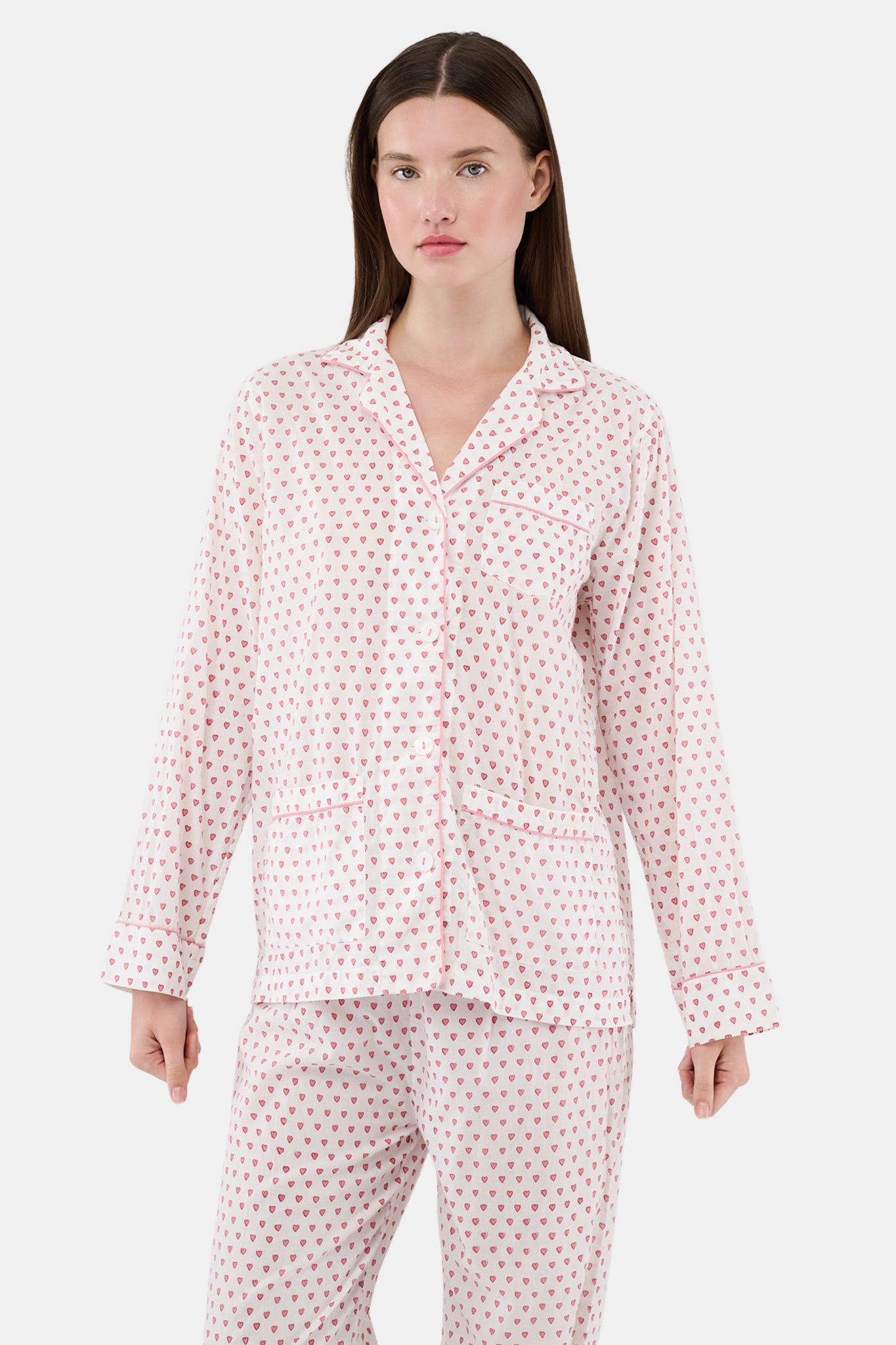 Roller Rabbit Women's Pink Hearts Loungewear view 2
