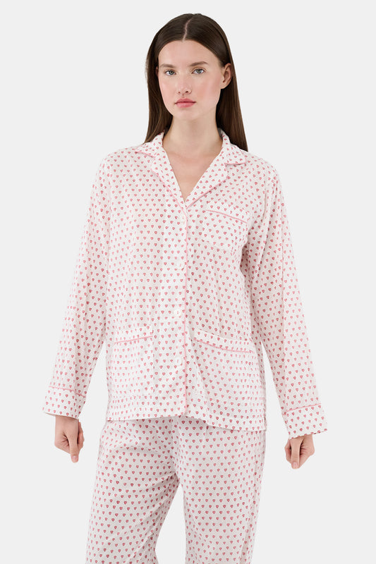 Roller Rabbit Women's Pink Hearts Loungewear view 2
