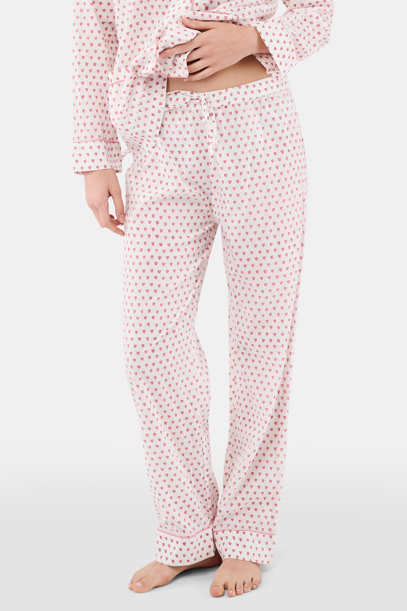 Roller Rabbit Women's Pink Hearts Loungewear view 4