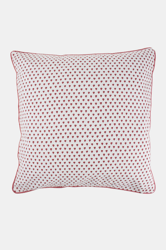 Roller Rabbit Pink Hearts Decorative Pillow