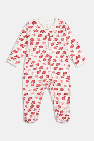 Infant Moby Zipper Footie