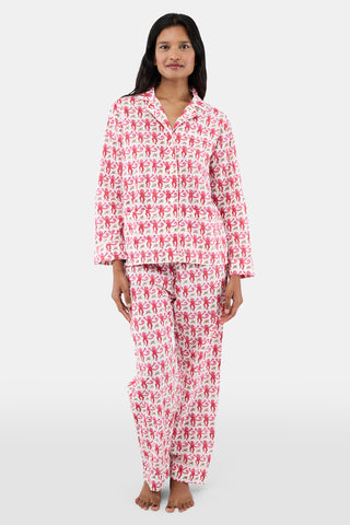 Roller Rabbit Pink Monkey Loungewear