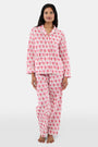 Roller Rabbit Pink Monkey Loungewear