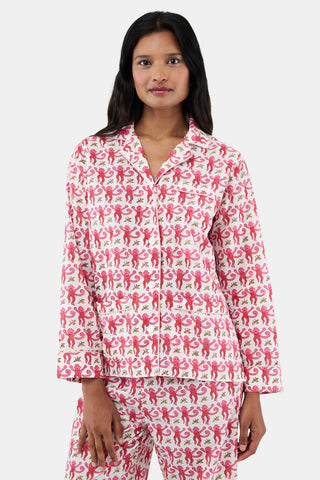 Roller Rabbit Pink Monkey Loungewear